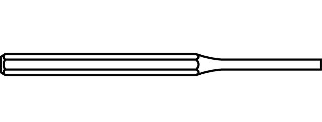 Poinçon à la main