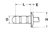 Unfix® U Rivets